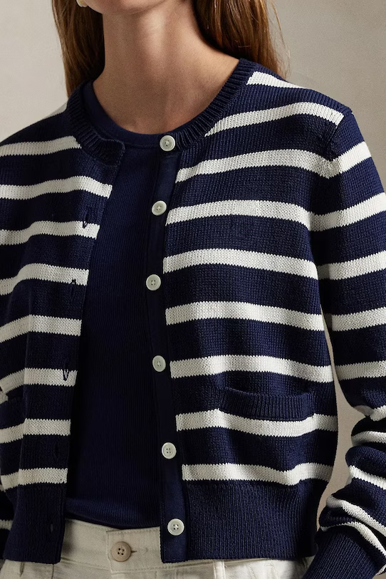 Cable-Knit Cotton Cardigan