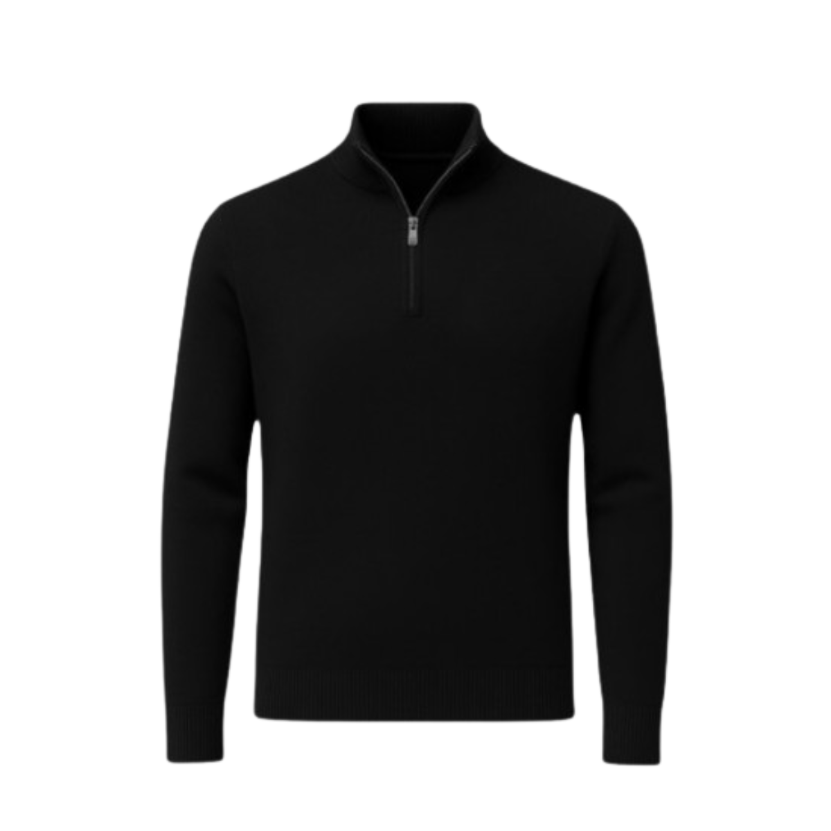 Cotton Sweater with Zipper - Exclusive Promotion